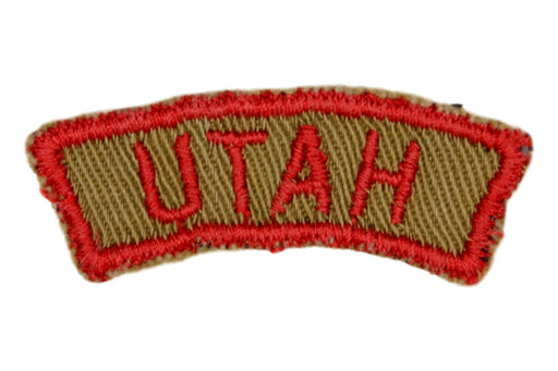 Utah Tan and Red State Strip