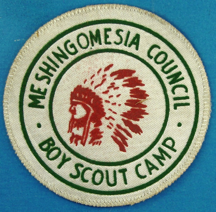 Me Shingomesia Council Boy Scout Camp Patch