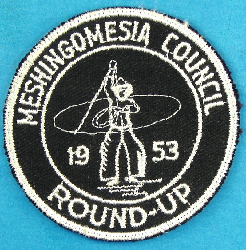 Meshingomesia Council 1953 Round-Up Patch