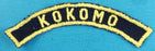 Kokomo Blue and Yellow City Strip