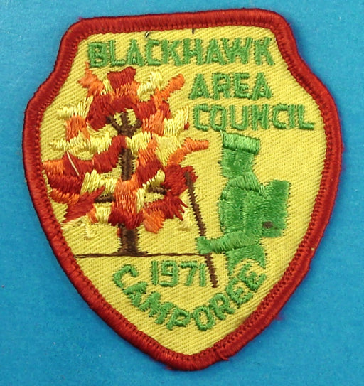 Blackhawk Area Camporee Patch 1971