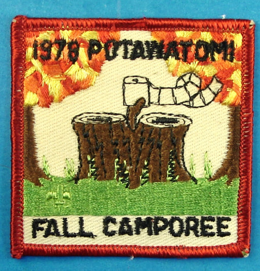 Potawatomi Fall Camporee Patch 1978