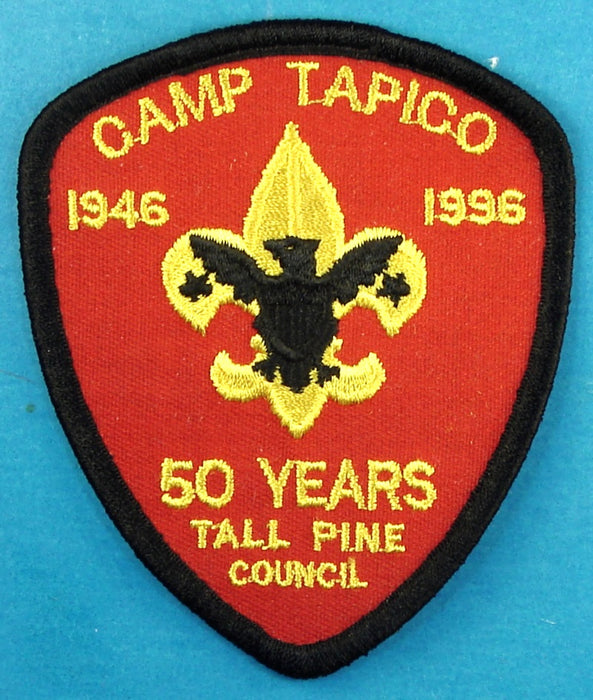 Tapico Camp Patch 50th Anniversary 1996