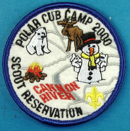 Cannon River Scout Reservation Patch 2000