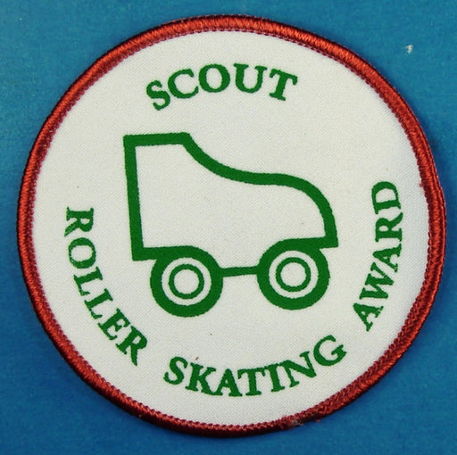 Scout Roller Skating Award Patch