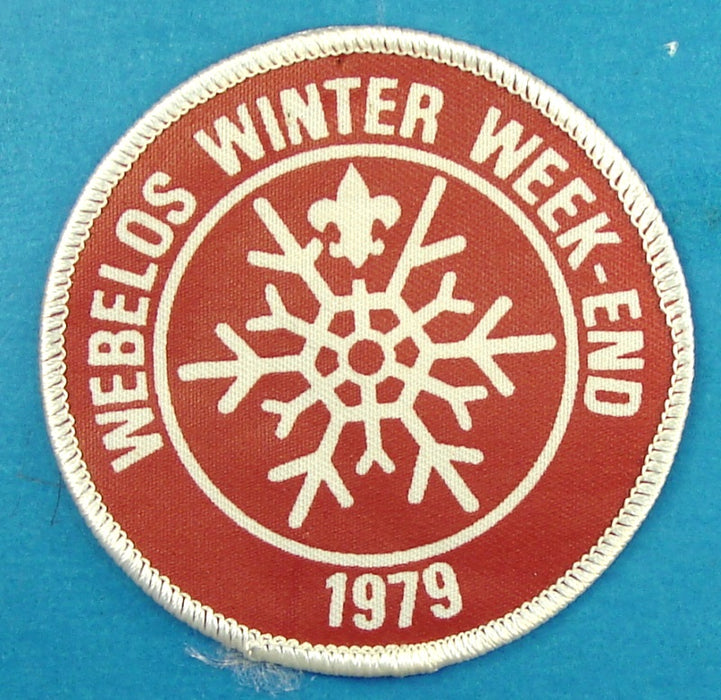 Webelos Winter Week-End Patch 1979