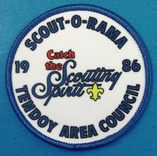 Tendoy Area Scout O Rama Patch 1986