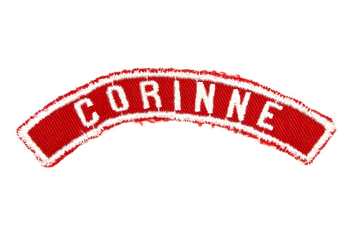 Corinne Red and White City Strip