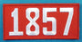 1857 Unit Number Red