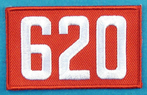620 Unit Number Red
