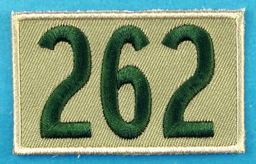 262 Unit Number Khaki