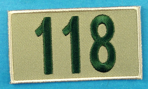 118 Unit Number Khaki