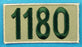1180 Unit Number Khaki