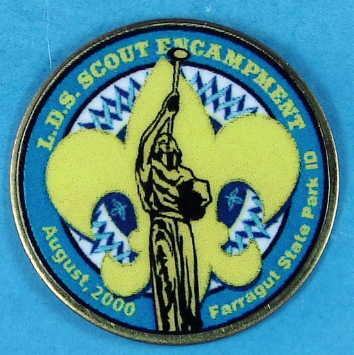2000 LDS Scout Encampment Pin