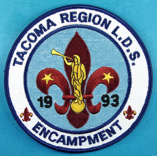 1993 Tacoma Region LDS Encampment Jacket Patch
