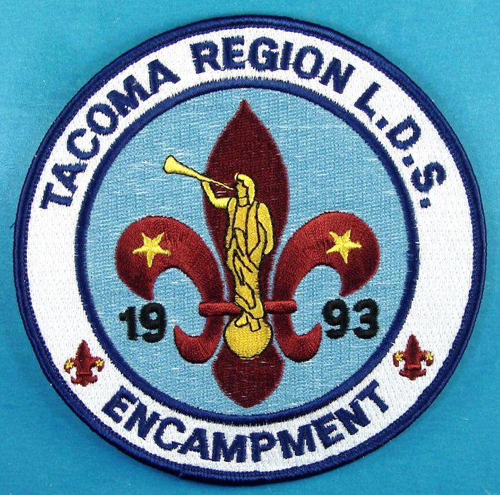 1993 Tacoma Region LDS Encampment Jacket Patch