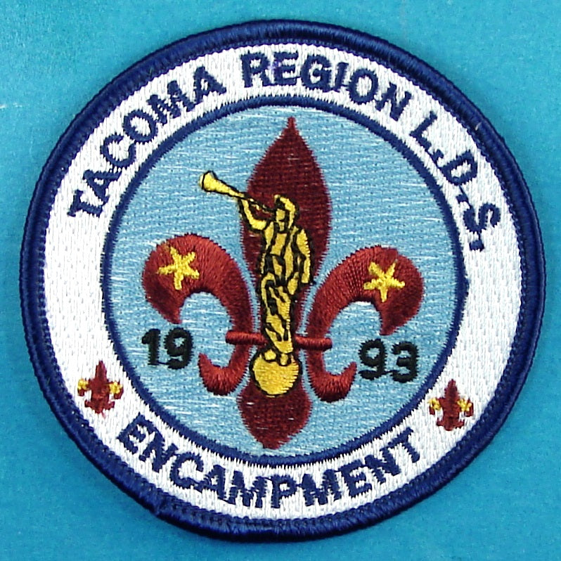 1993 Tacoma Region LDS Encampment Pocket Patch