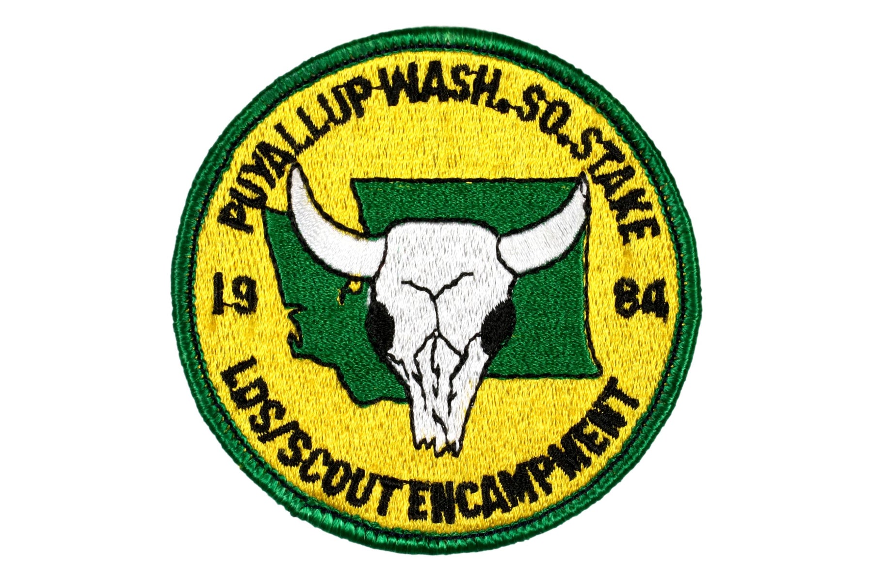 1984 Puyallup South Stake LDS Encampment Patch