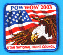 2003 BYU Merit Badge Pow Wow Patch