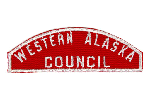Western Alaska Red and White Council Strip