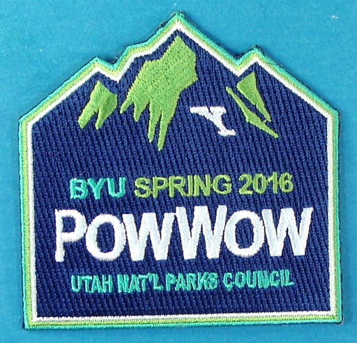 2016 Spring BYU Merit Badge Pow Wow Patch