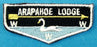 Arapahoe Lodge Mini Flap Patch