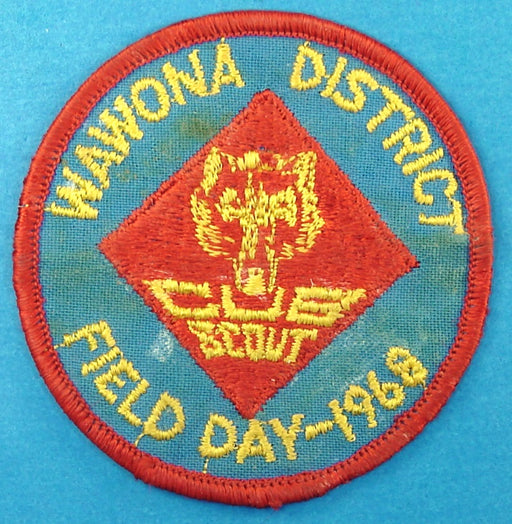 Wawona District Field Day 1968 Patch