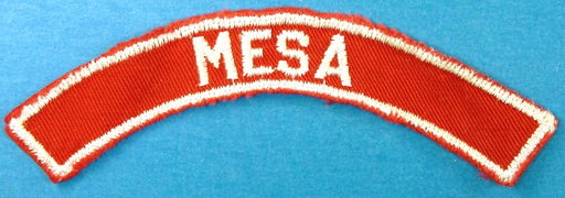 Mesa Red and White City Strip