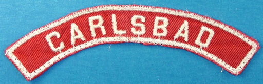 Carlsbad Red and White City Strip