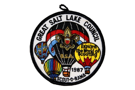 1987 Great Salt Lake Scout O Rama Patch