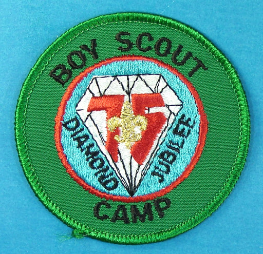 Diamond Jubilee Boy Scout Camp Patch