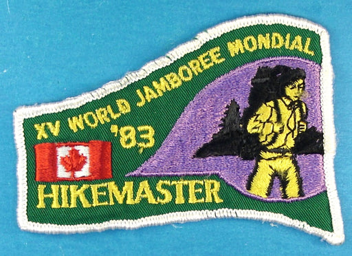 1983 WJ Patch Hikemaster