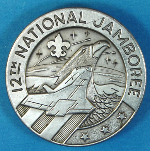 1989 NJ Belt Buckle 12th National Jamboree