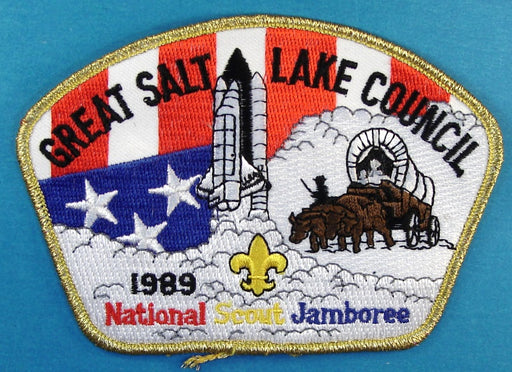 Great Salt Lake JSP 1989 NJ Gold Mylar Border