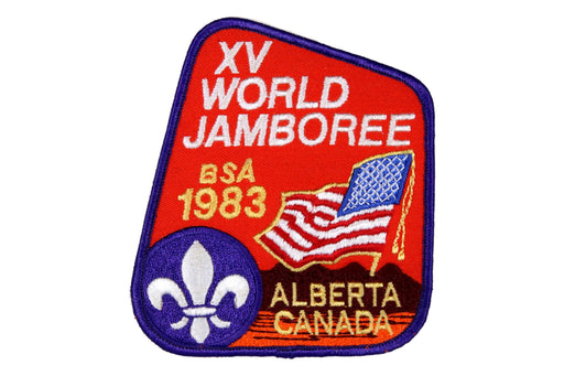 1983 WJ USA Contingent Jacket Patch