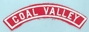 Coal Valley Red and White City Strip