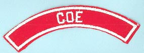 Coe Red and White City Strip
