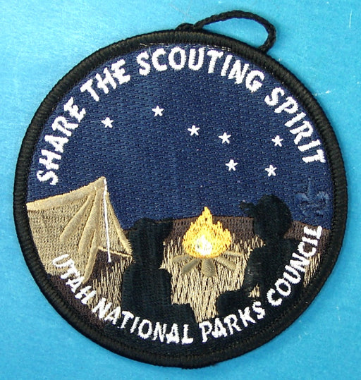 Utah National Parks Share the Scouting Spirit Patch