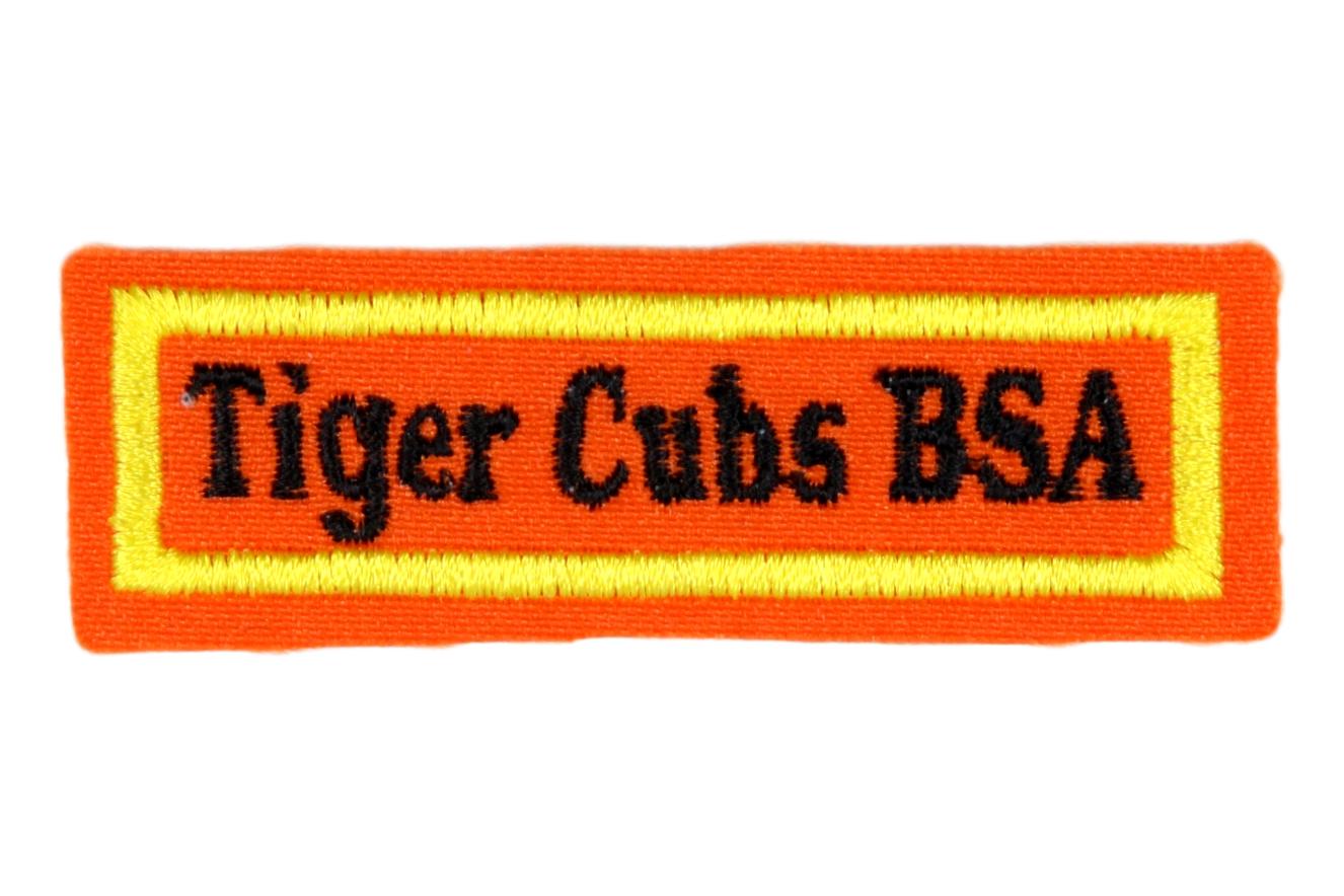 Tiger Cubs BSA Shirt Strip