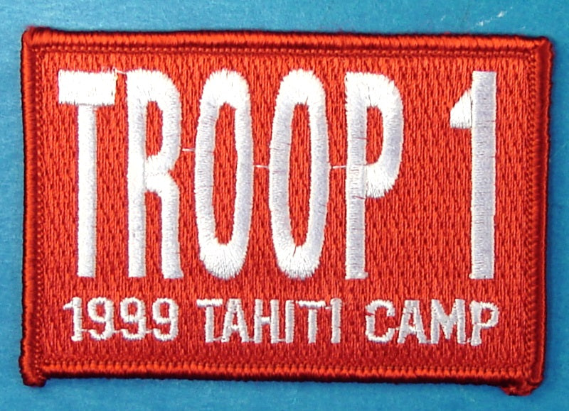 Utah National Parks CSP Troop 1 1999 Tahiti Camp