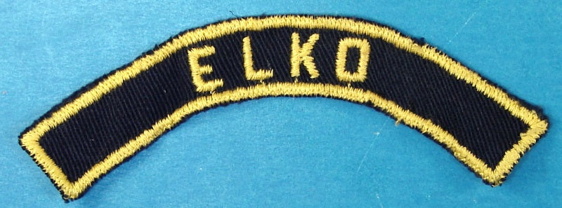 Elko Blue and Yellow City Strip