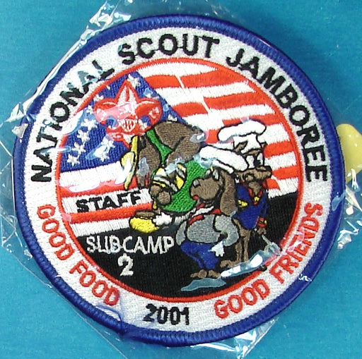 2001 NJ Subcamp 2 Staff Patch
