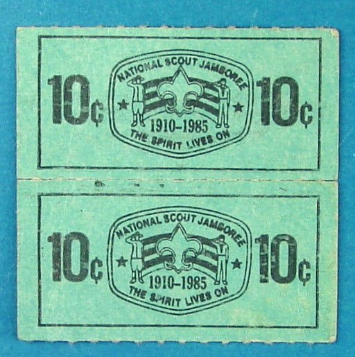 1985 NJ Ten Cent Tickets