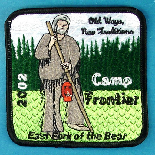 Frontier Camp East Fork of the Bear 2002 Patch