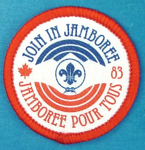 1983 WJ Patch Join in the Jamboree 2"