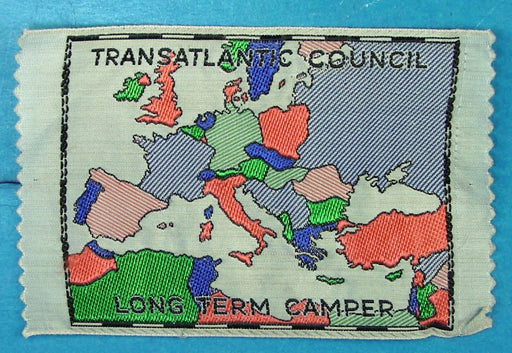 Transatlantic Council Long Term Camper Patch Silk