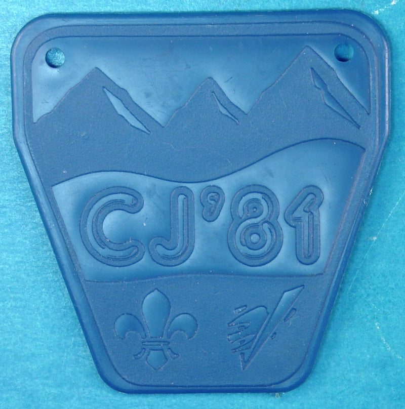 1981 Canadian Jamboree Plastic Item