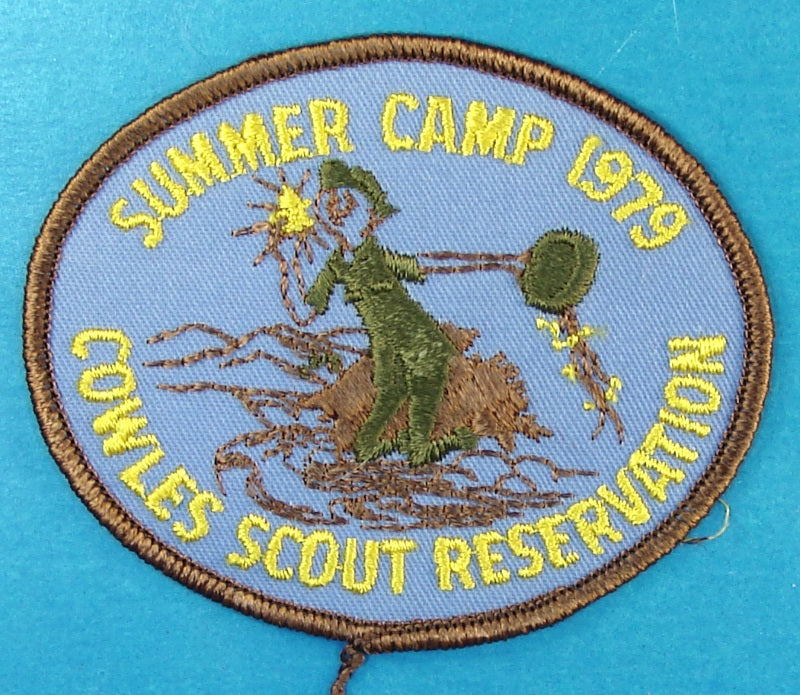 Cowles Scout Reservation Patch 1979