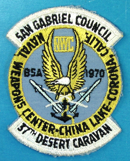 San Gabriel Patch 37th Desert Caravan 1970