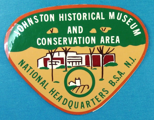 Johnston Historical Museum Sticker